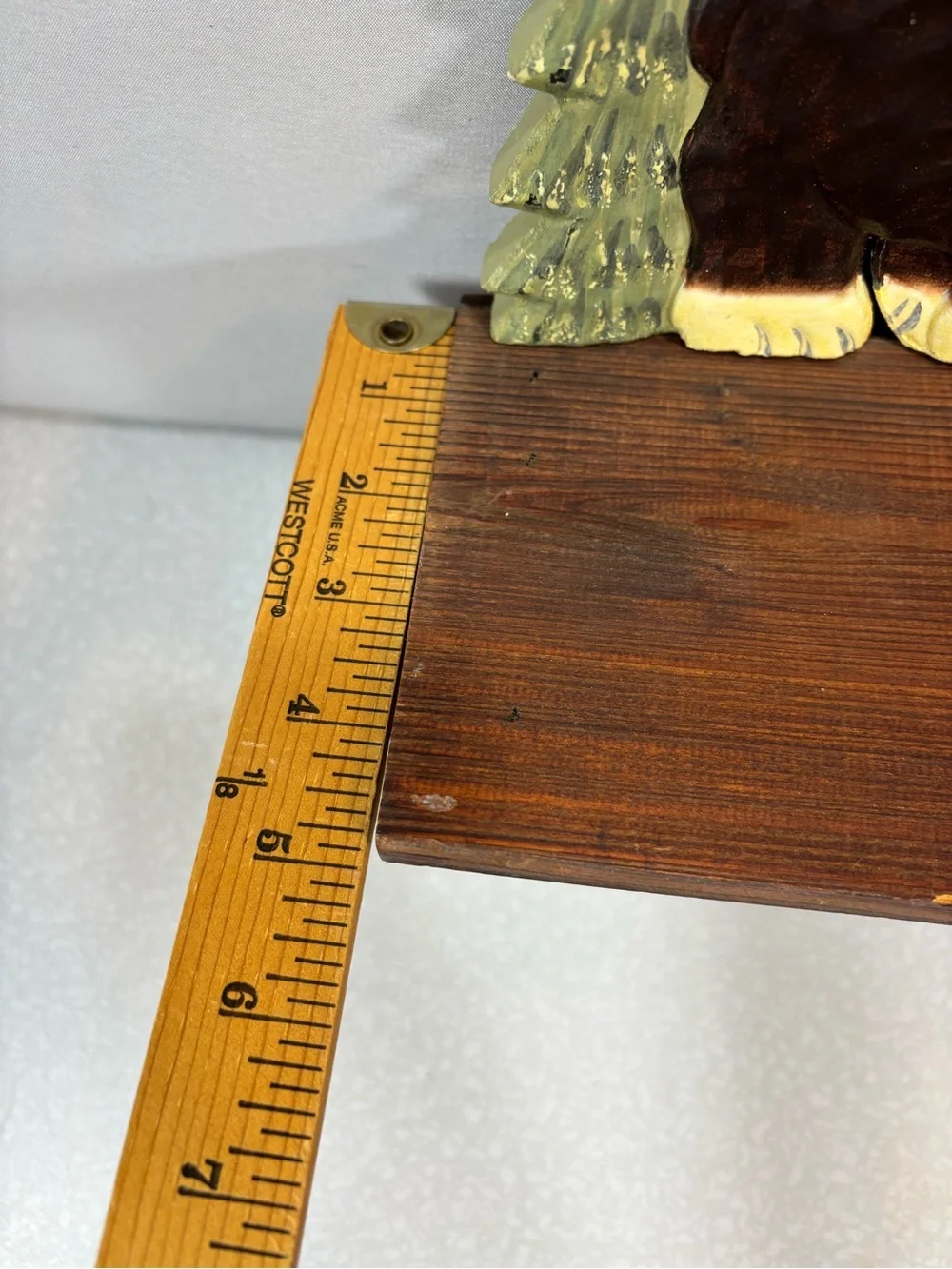Home Interiors Woodland Wall Shelf with Hooks